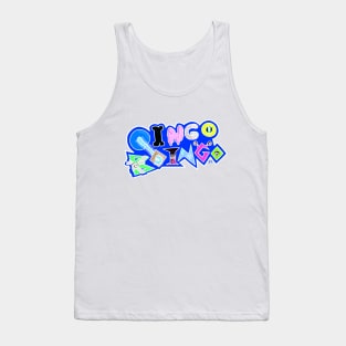 Oingo Boingo Negative Logo Tank Top